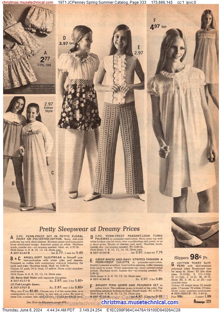 1971 JCPenney Spring Summer Catalog, Page 333