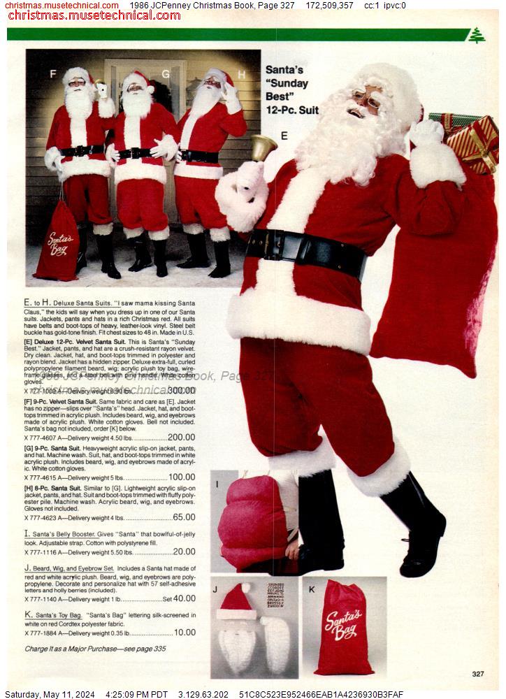 1986 JCPenney Christmas Book, Page 327