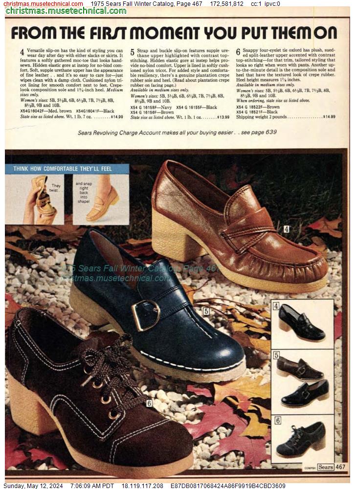 1975 Sears Fall Winter Catalog, Page 467