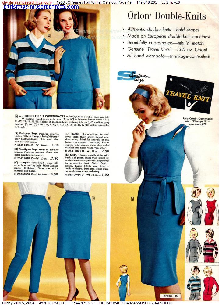 1963 JCPenney Fall Winter Catalog, Page 49