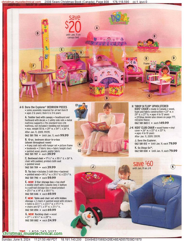 2008 Sears Christmas Book (Canada), Page 808