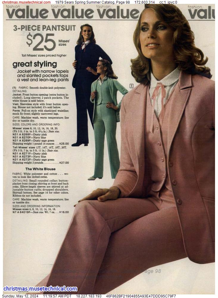 1979 Sears Spring Summer Catalog, Page 98