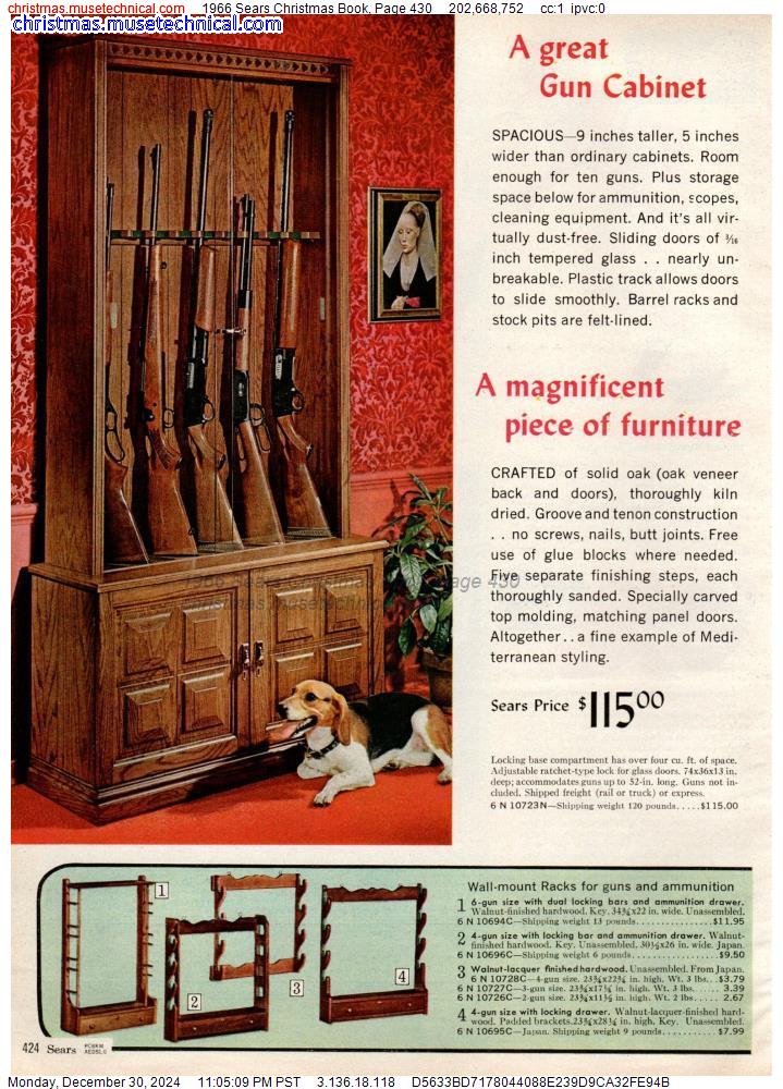 1966 Sears Christmas Book, Page 430