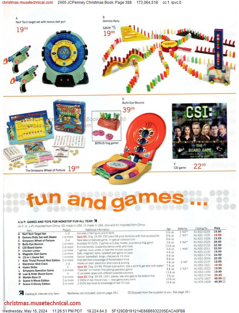 2005 JCPenney Christmas Book, Page 388