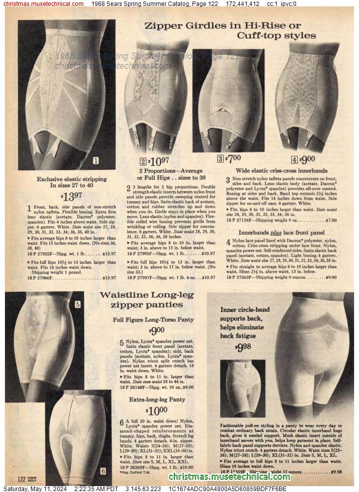 1968 Sears Spring Summer Catalog, Page 122