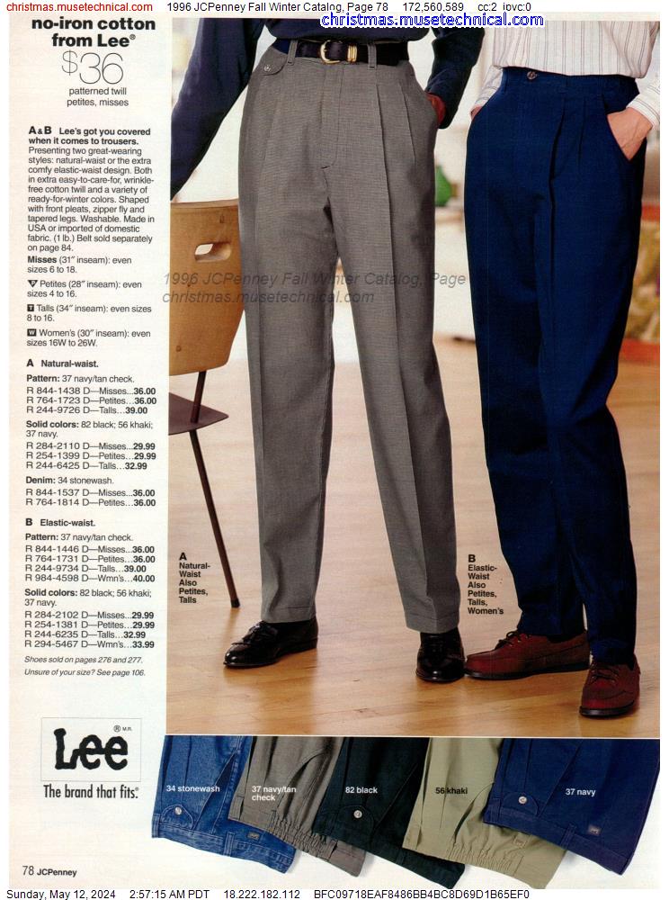 1996 JCPenney Fall Winter Catalog, Page 78