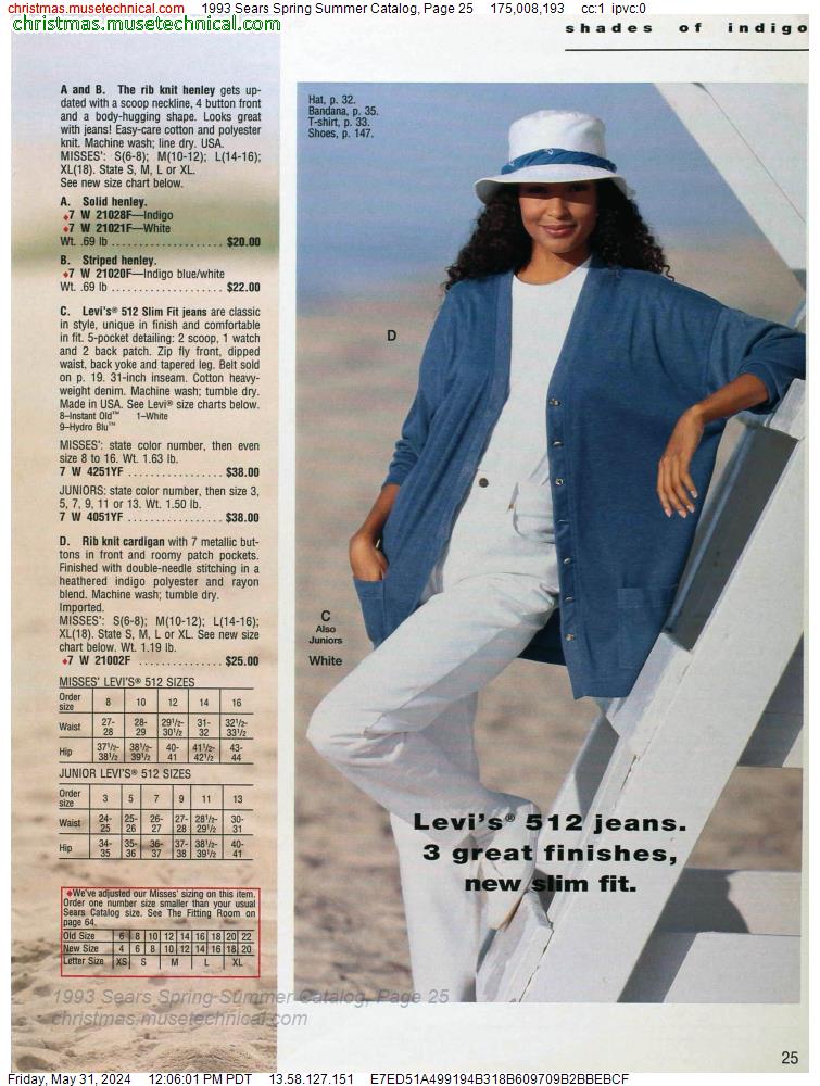 1993 Sears Spring Summer Catalog, Page 25