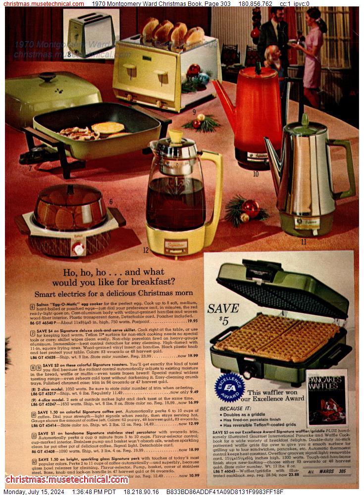 1970 Montgomery Ward Christmas Book, Page 303