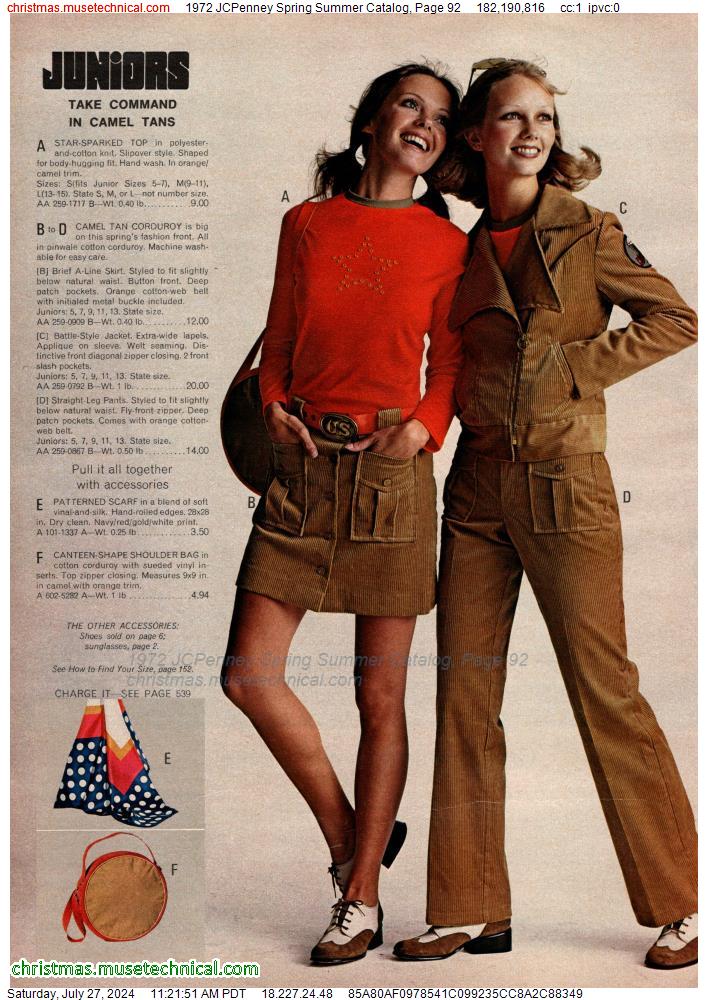 1972 JCPenney Spring Summer Catalog, Page 92