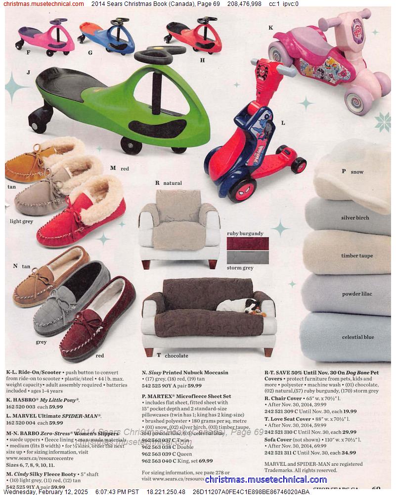 2014 Sears Christmas Book (Canada), Page 69