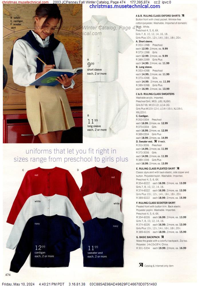 2003 JCPenney Fall Winter Catalog, Page 474