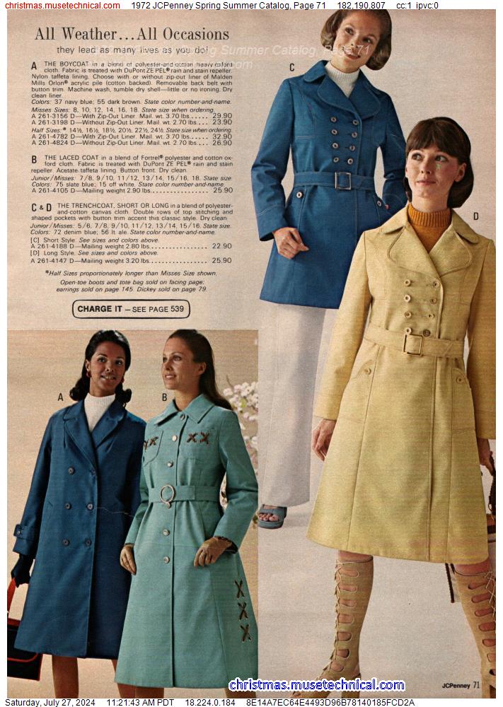 1972 JCPenney Spring Summer Catalog, Page 71