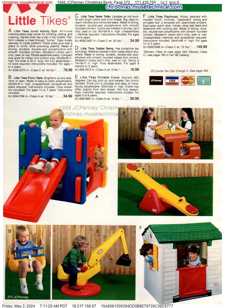 1988 JCPenney Christmas Book, Page 372