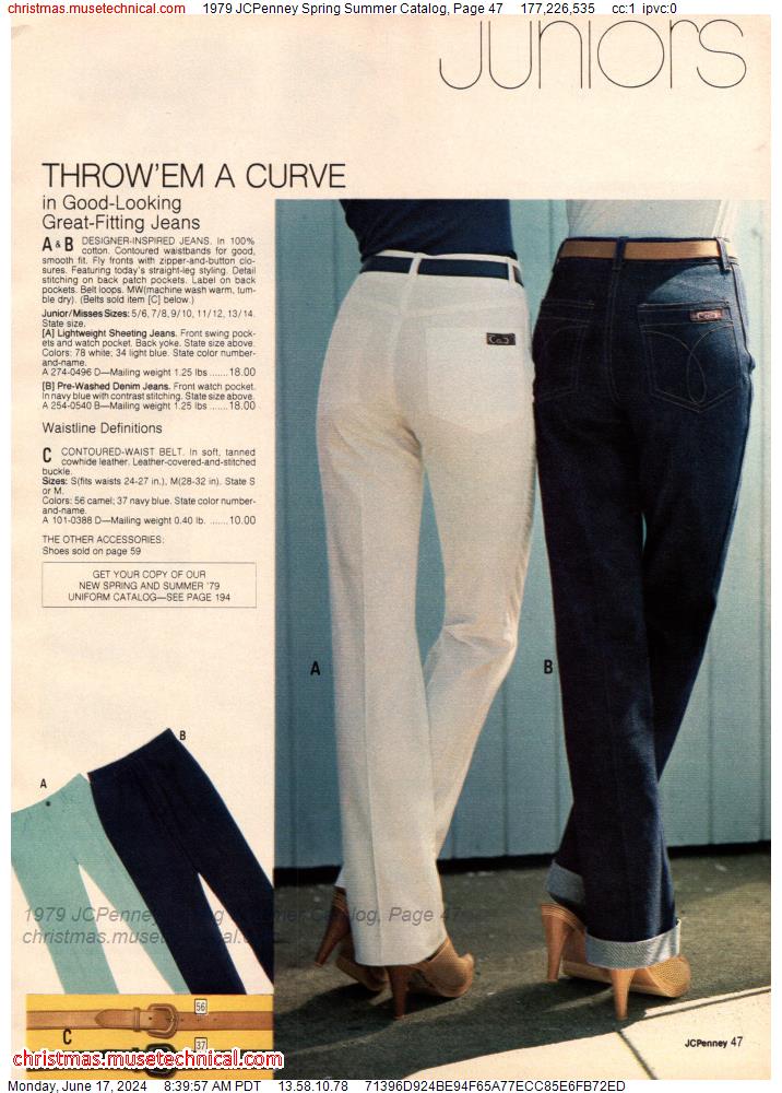 1979 JCPenney Spring Summer Catalog, Page 47