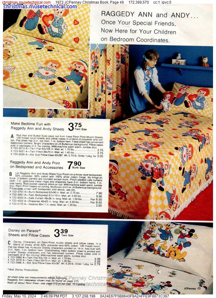 1973 JCPenney Christmas Book, Page 49