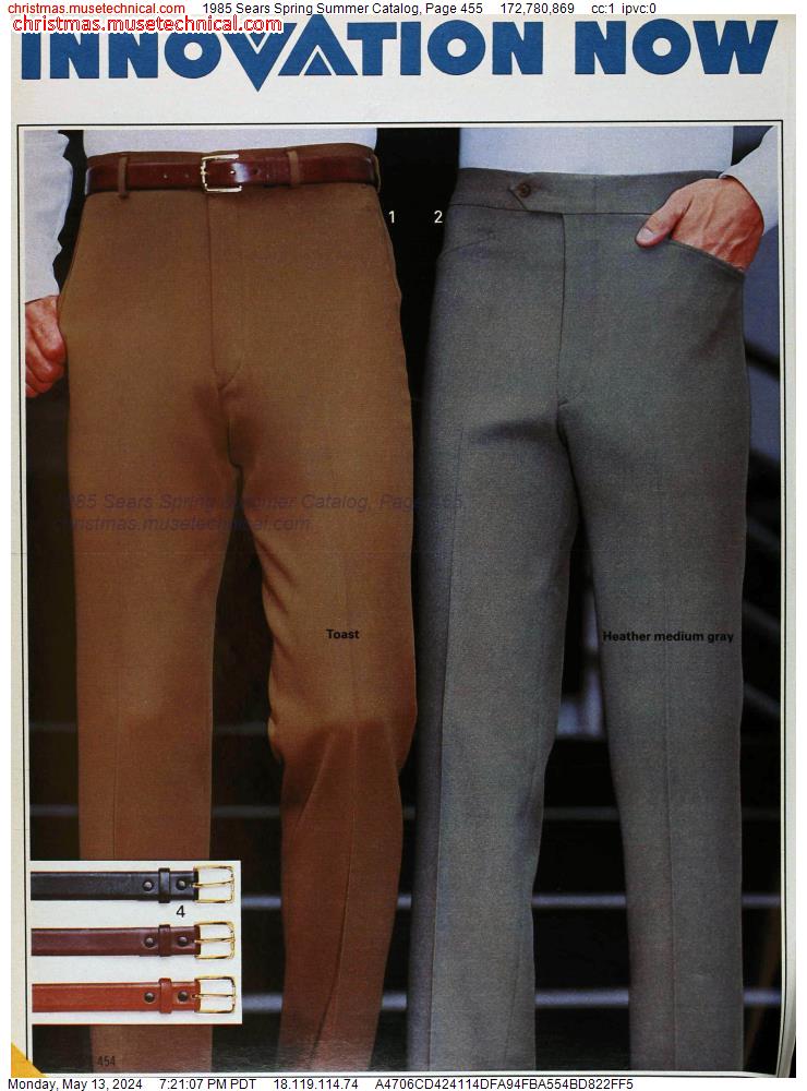1985 Sears Spring Summer Catalog, Page 455