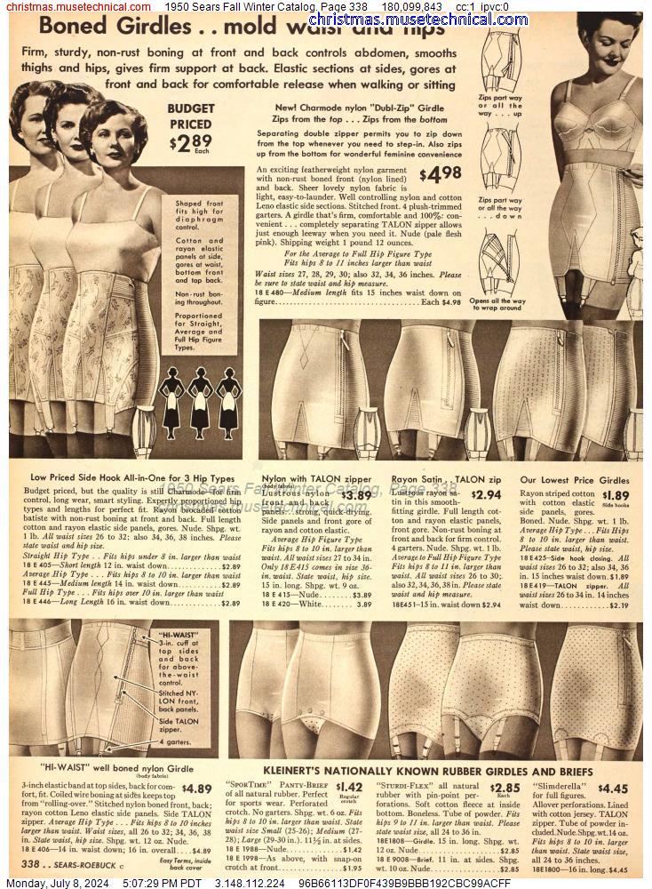 1950 Sears Fall Winter Catalog, Page 338