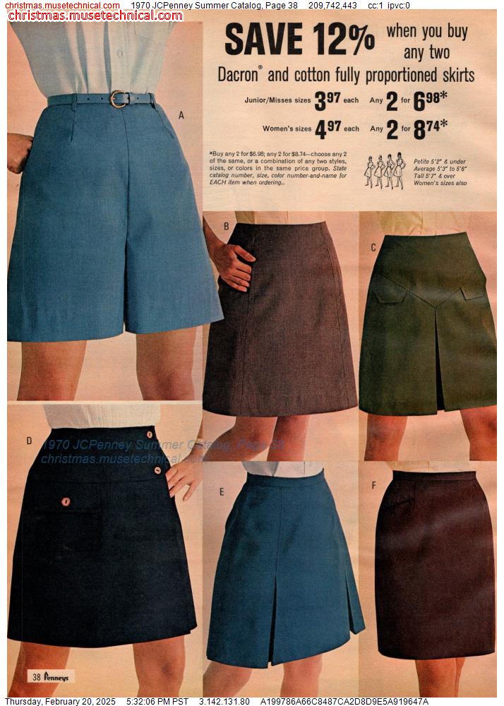 1970 JCPenney Summer Catalog, Page 38