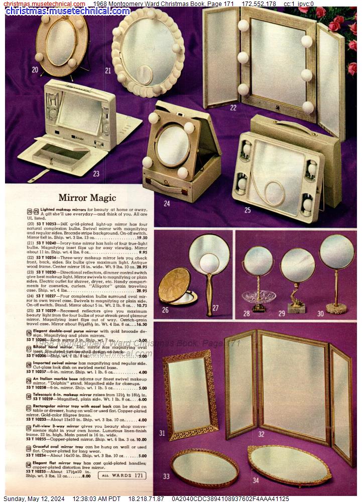 1968 Montgomery Ward Christmas Book, Page 171
