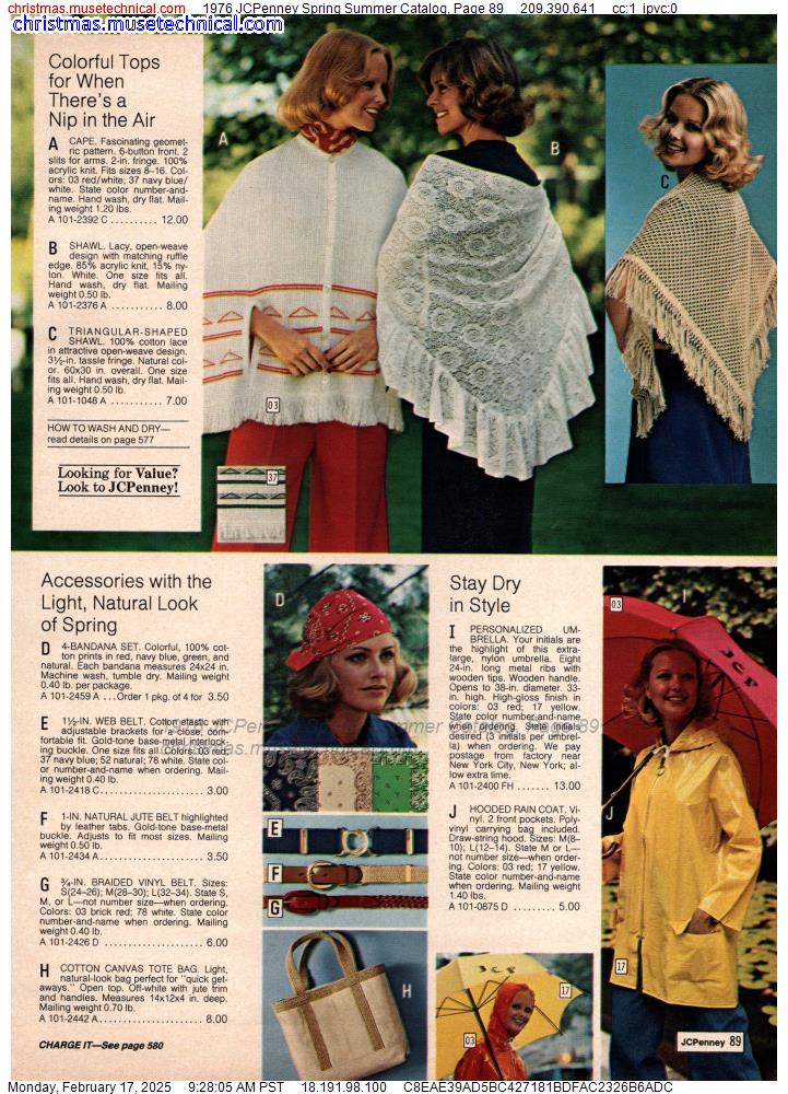 1976 JCPenney Spring Summer Catalog, Page 89