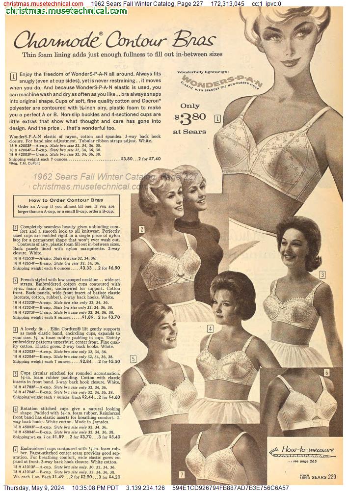 1962 Sears Fall Winter Catalog, Page 227