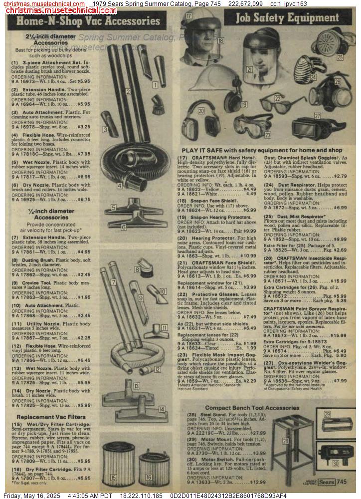 1979 Sears Spring Summer Catalog, Page 745