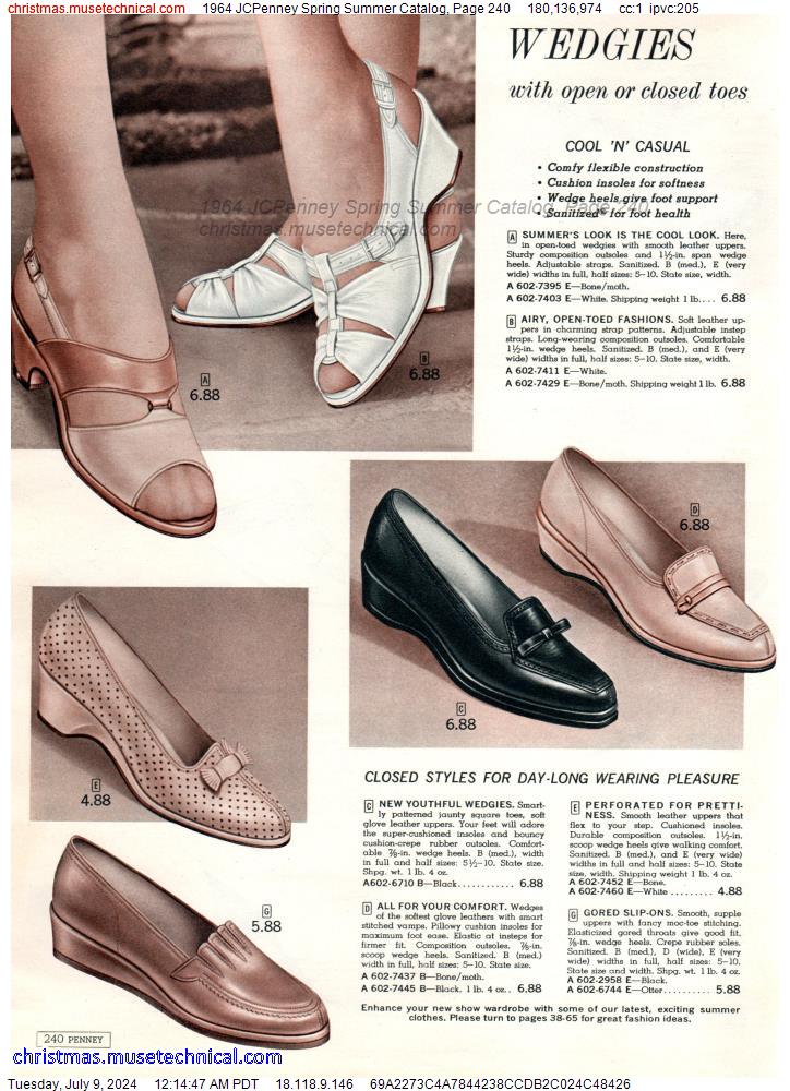 1964 JCPenney Spring Summer Catalog, Page 240
