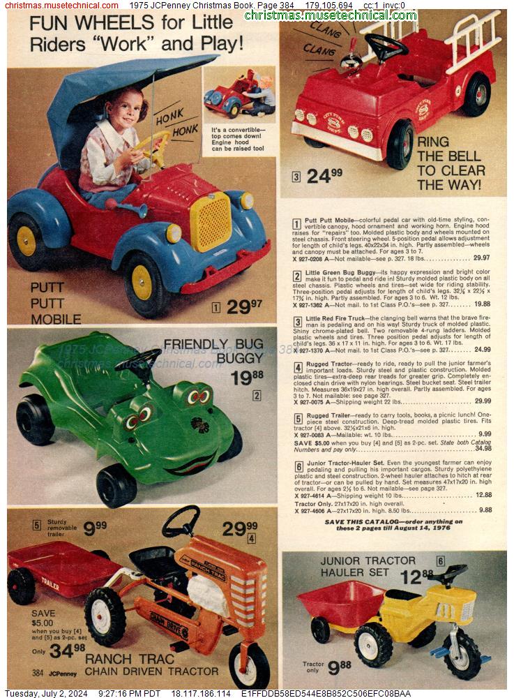 1975 JCPenney Christmas Book, Page 384