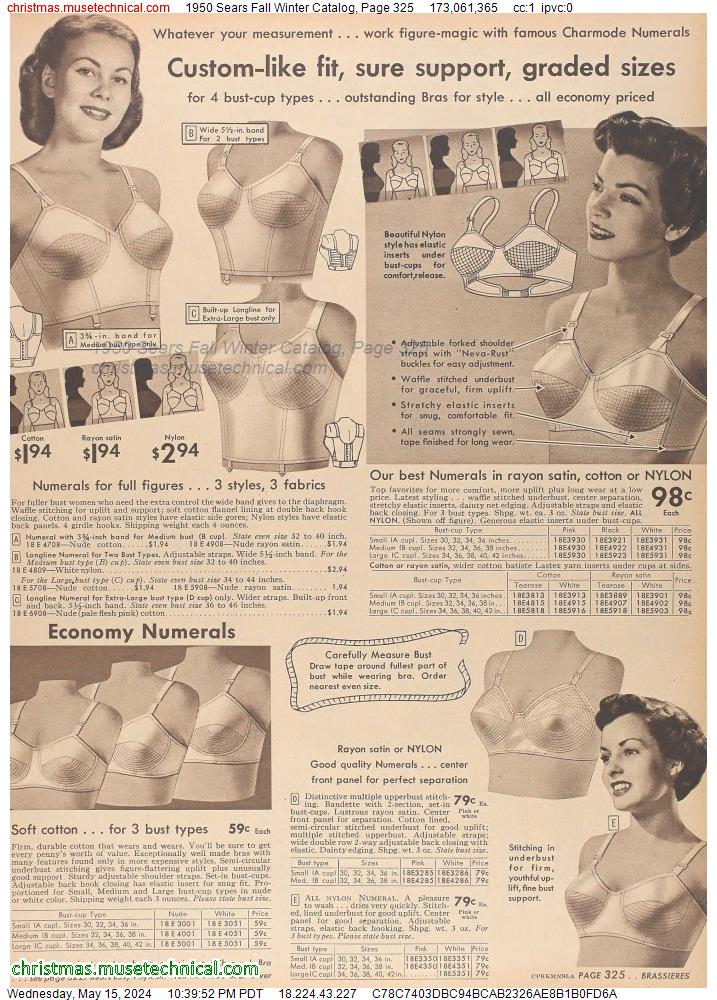 1950 Sears Fall Winter Catalog, Page 325