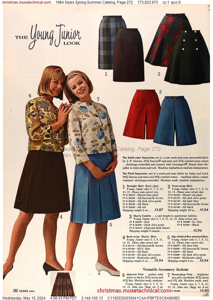1964 Sears Spring Summer Catalog, Page 272