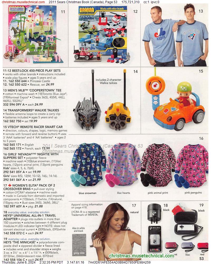 2011 Sears Christmas Book (Canada), Page 53