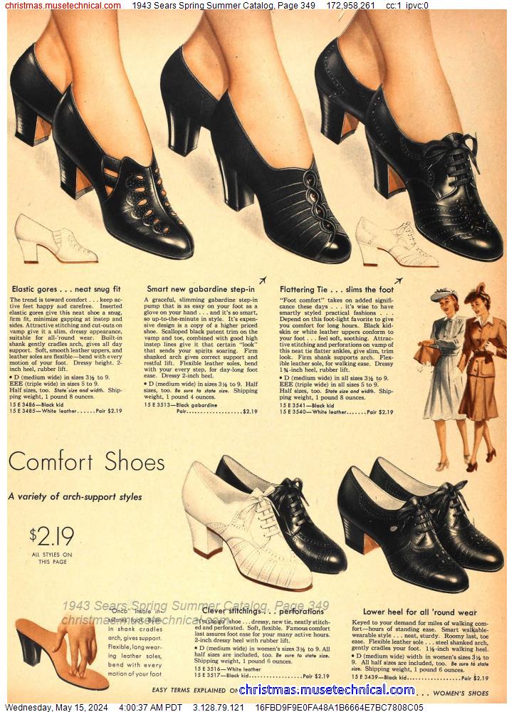 1943 Sears Spring Summer Catalog, Page 349