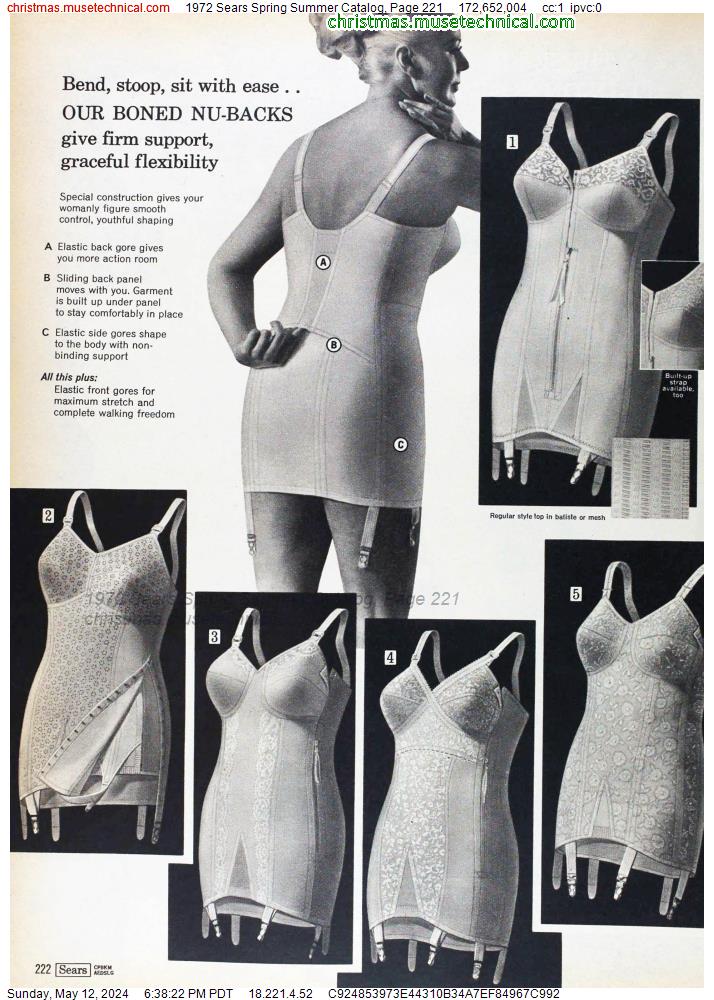 1972 Sears Spring Summer Catalog, Page 221