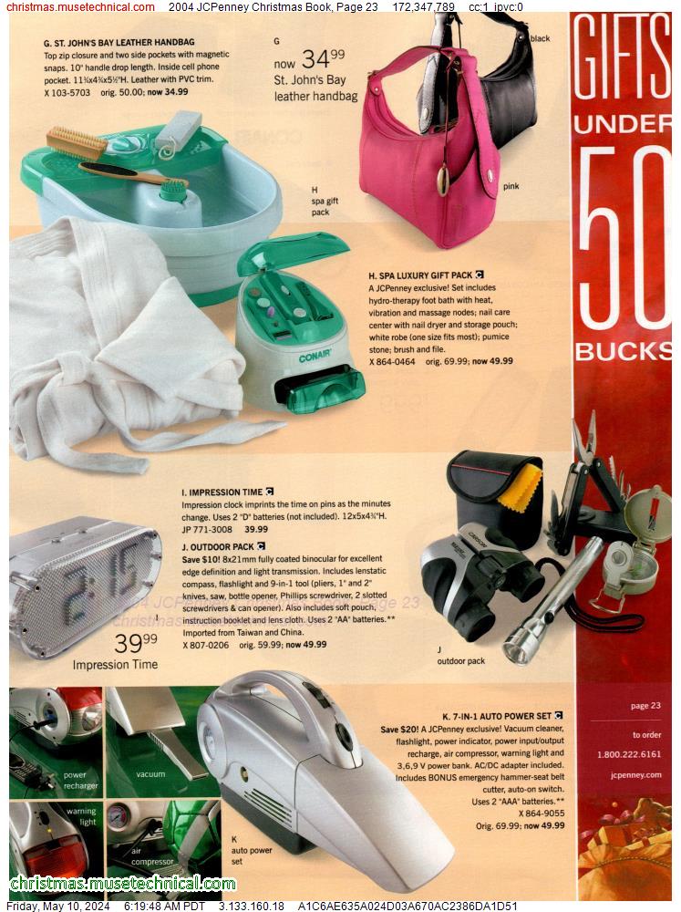 2004 JCPenney Christmas Book, Page 23