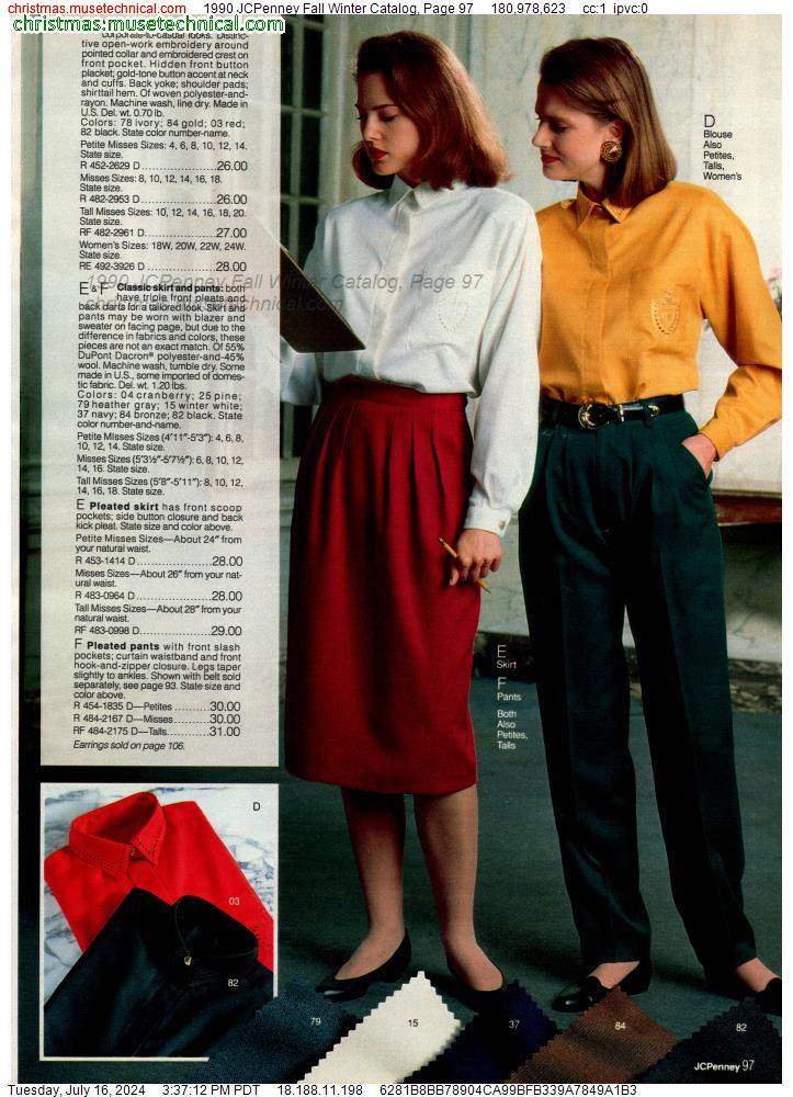 1990 JCPenney Fall Winter Catalog, Page 97