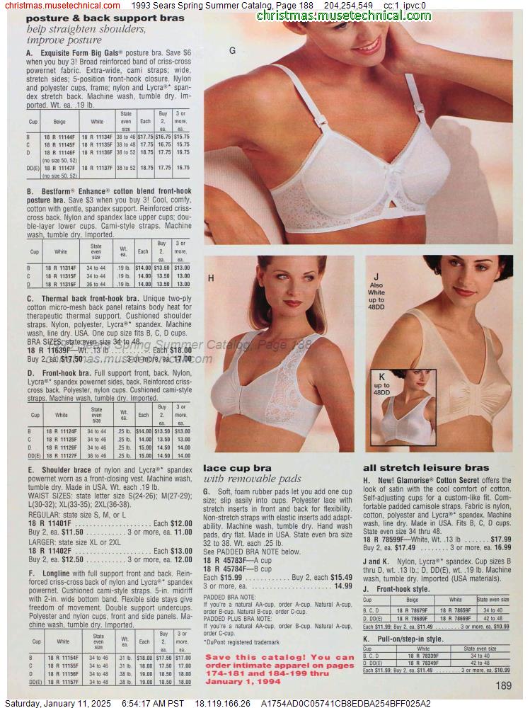 1993 Sears Spring Summer Catalog, Page 188