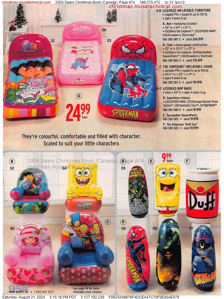 2005 Sears Christmas Book (Canada), Page 974