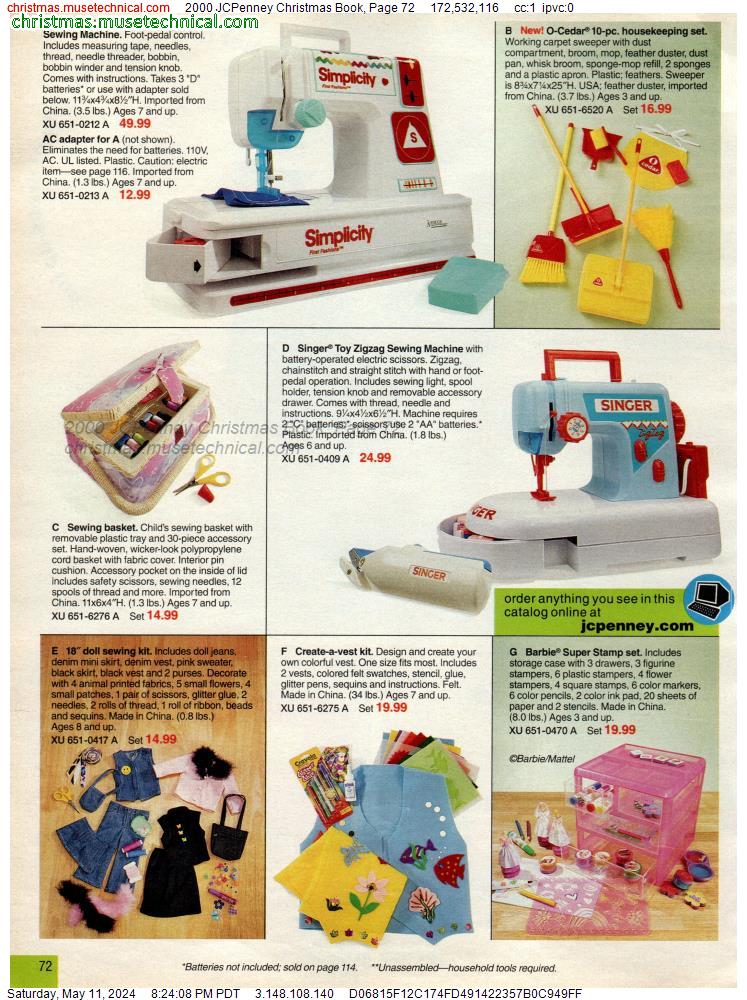 2000 JCPenney Christmas Book, Page 72