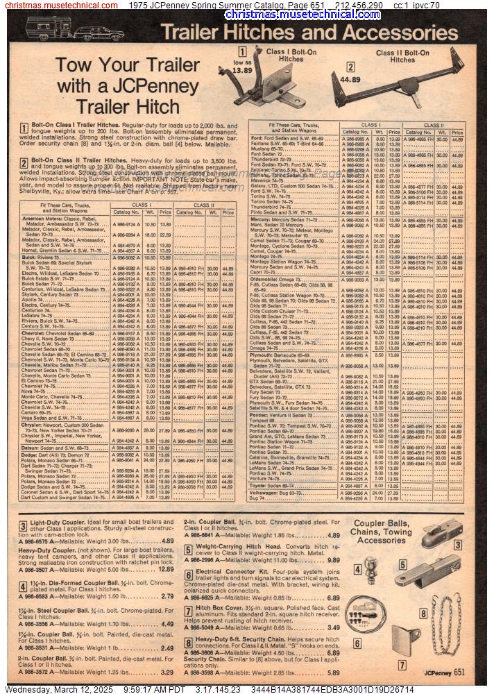 1975 JCPenney Spring Summer Catalog, Page 651