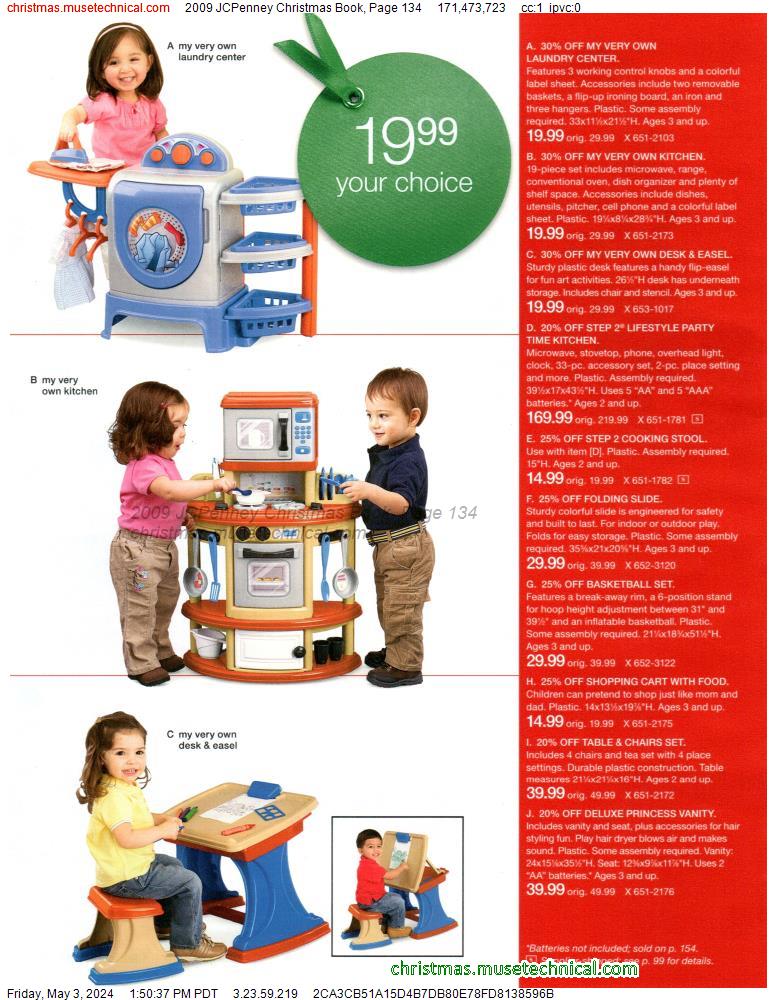 2009 JCPenney Christmas Book, Page 134