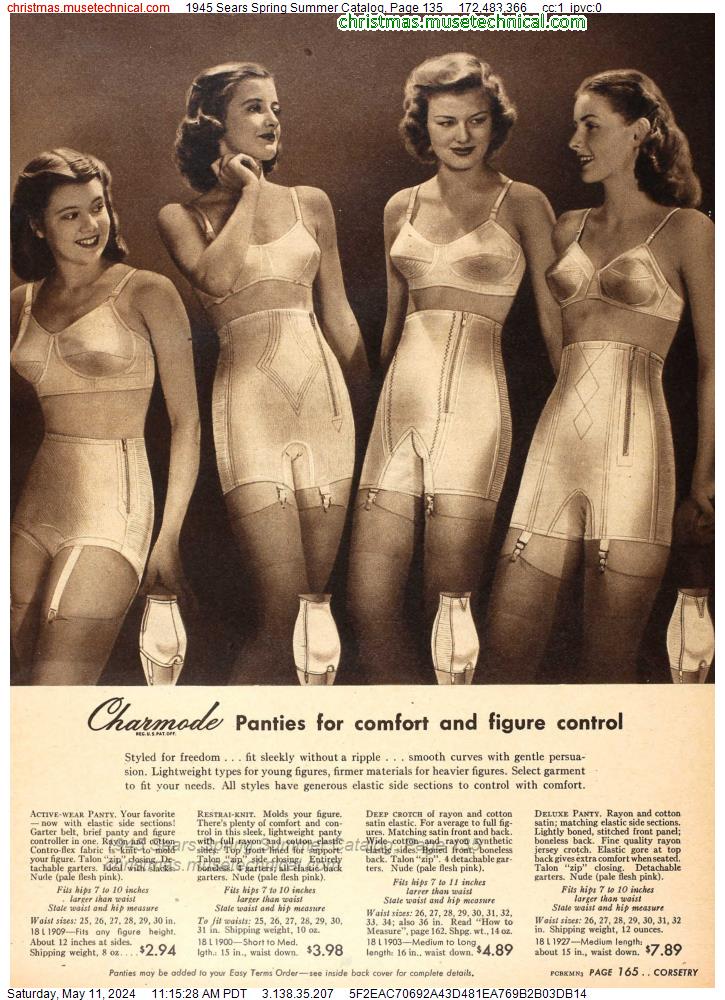 1945 Sears Spring Summer Catalog, Page 135