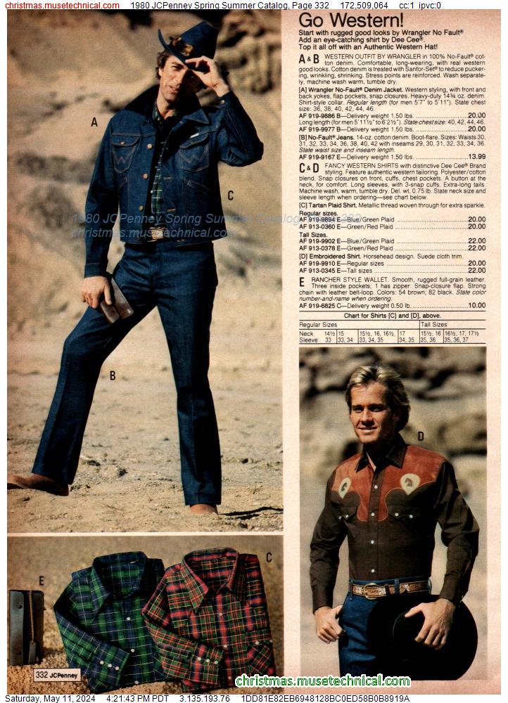 1980 JCPenney Spring Summer Catalog, Page 332
