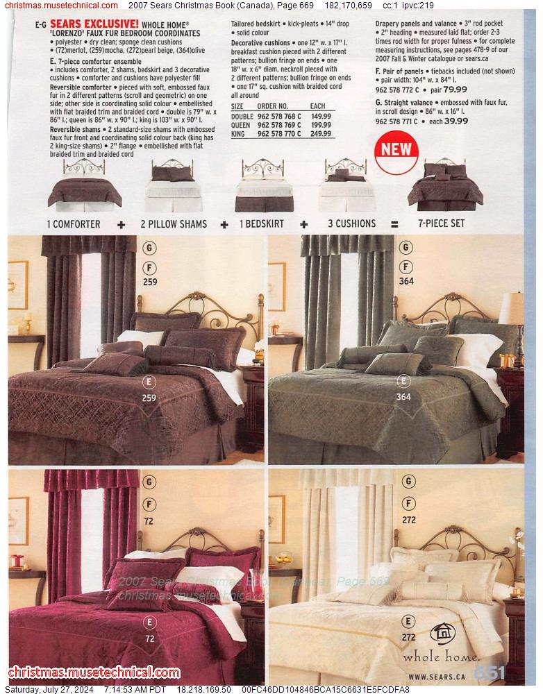 2007 Sears Christmas Book (Canada), Page 669