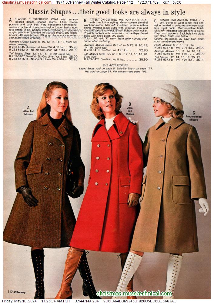 1971 JCPenney Fall Winter Catalog, Page 112