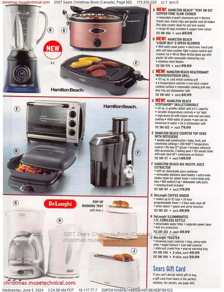 2007 Sears Christmas Book (Canada), Page 682