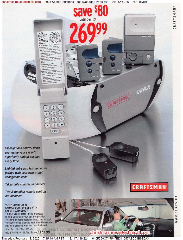 2004 Sears Christmas Book (Canada), Page 791