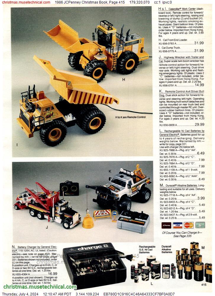 1986 JCPenney Christmas Book, Page 415