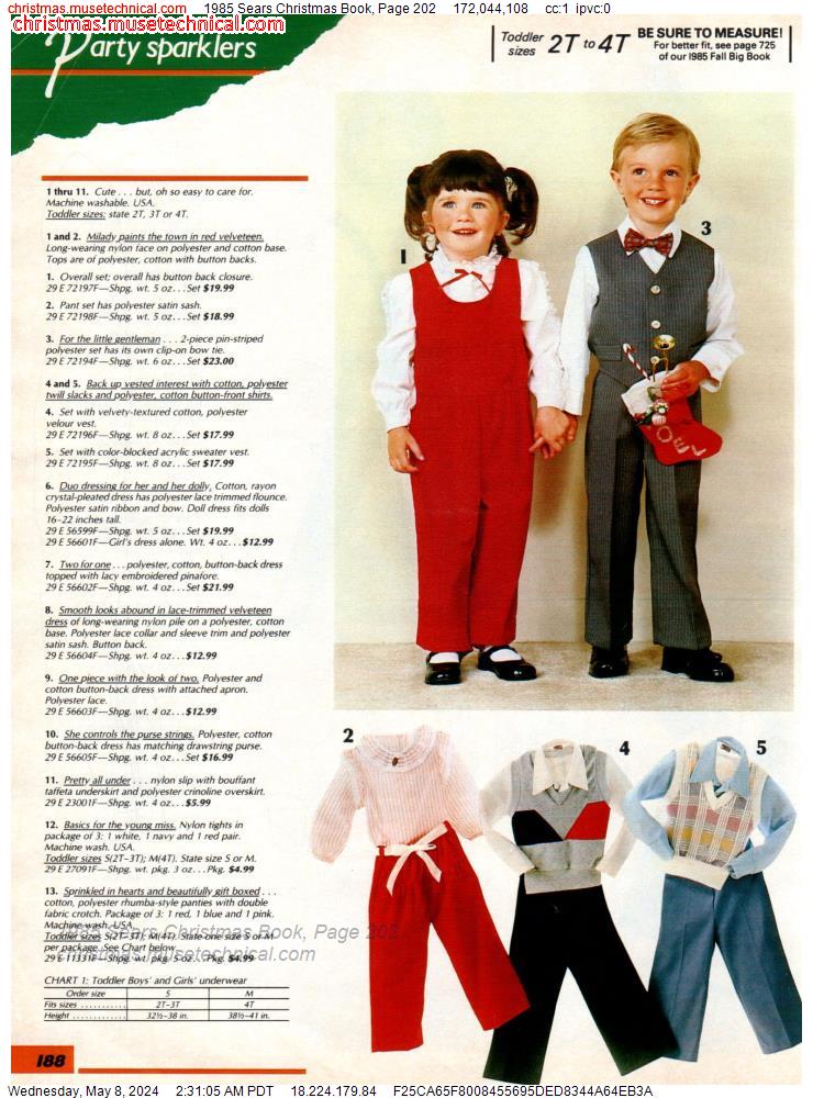 1985 Sears Christmas Book, Page 202