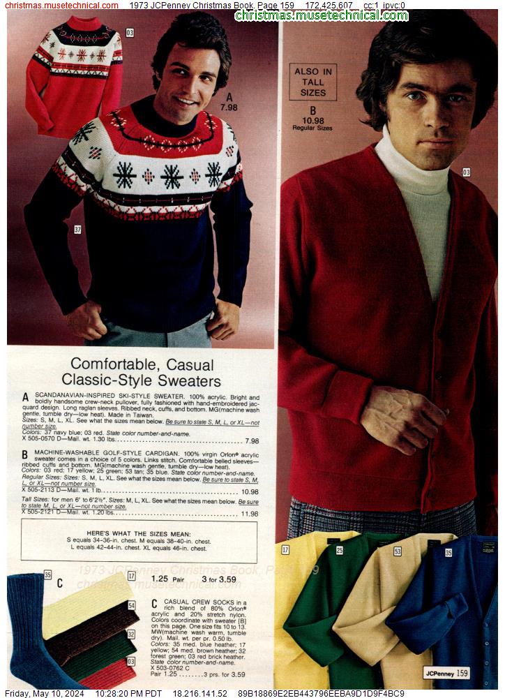 1973 JCPenney Christmas Book, Page 159