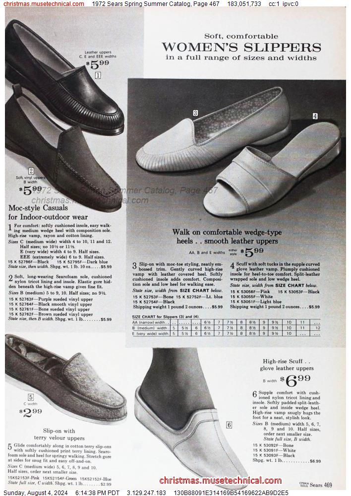 1972 Sears Spring Summer Catalog, Page 467